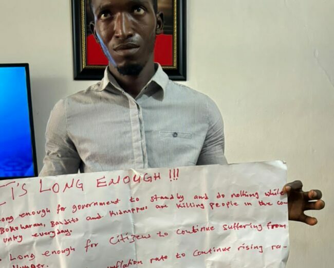 Abuja man threatens suicide over fuel subsidy removal, others