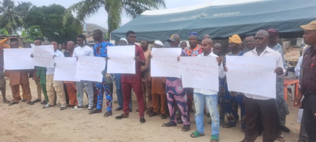 Lagos communities dredging activities,