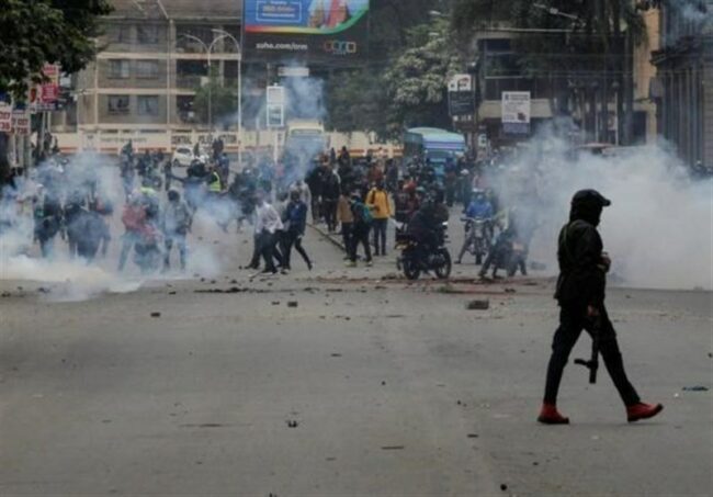 Kenya police ban protests