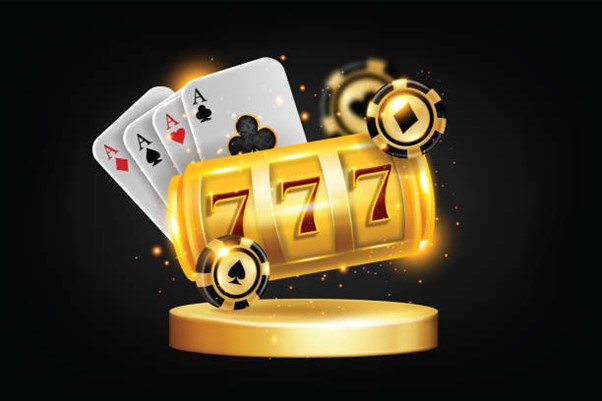 Slot with black bacground