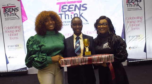 TeensThink essay competition,