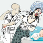 My husband lived on my salary almost beat me to death 10 days after I put to bed