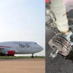 Max Air plane tyres' bursts,