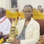 Oba of Benin gifts royal plaque to Afrobeats star Rema