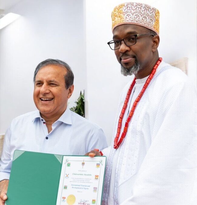 Canadian House of Commons honours Nigerian tourism expert