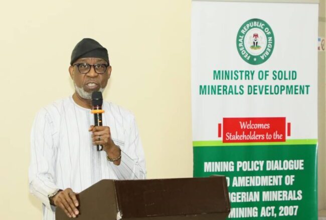 New mining act