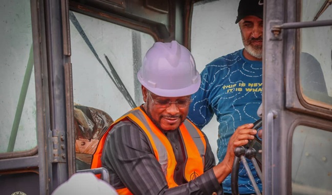 Lawal flags off construction ,