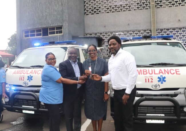Global fund ambulances