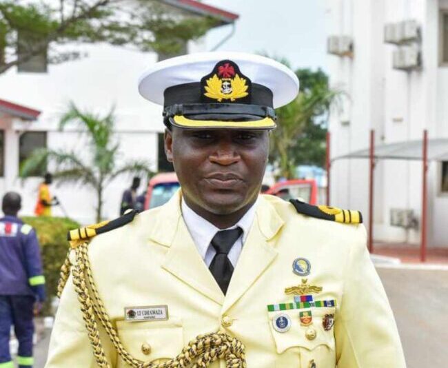 Navy buries officer who died rescuing 59 persons in Rivers