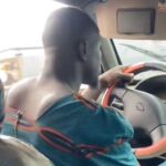 micra driver wore wife’s dress