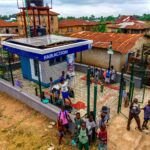 solar-powered smart water kiosk