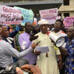 Group stages protest