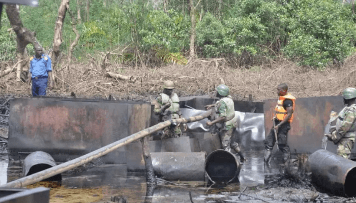 Army intensifies crackdown on oil thieves