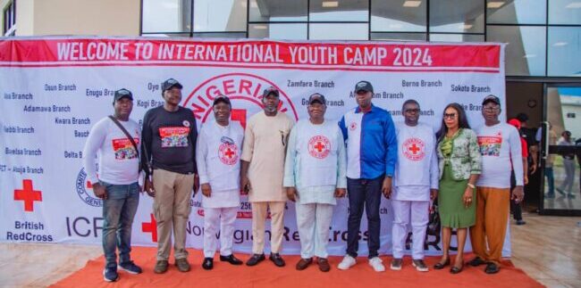 Red cross youth camp
