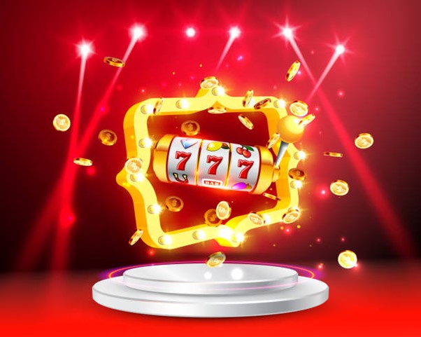 Slot with Red and Yellow Background