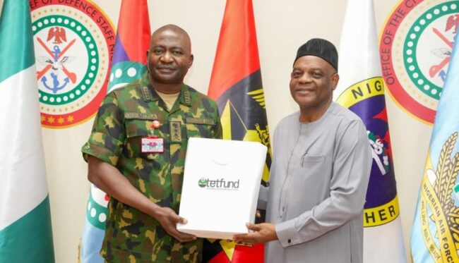 TETFund pledges to sustain funding of Nigerian Army institutions