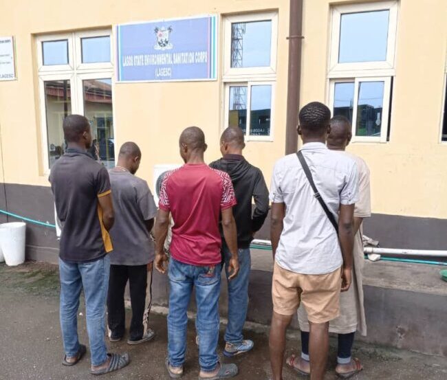 Lagos govt arrests six