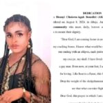 UNICAL law student dedicates final year project to slain Abuja cross-dresser