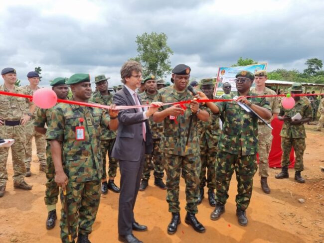 UK donates training facility