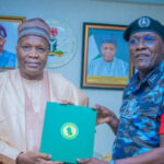 Protests: Gov Inuwa receives DIG Ciroma for on-the-spot assessment in Gombe