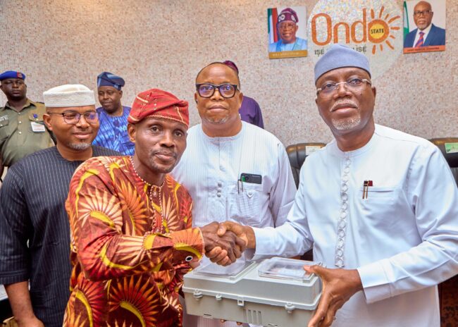 Aiyedatiwa inaugurates mass metering programme