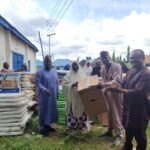 Association distributes support items