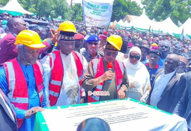 Bala flags off construction