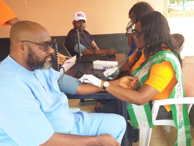 NUJ offers free medical services