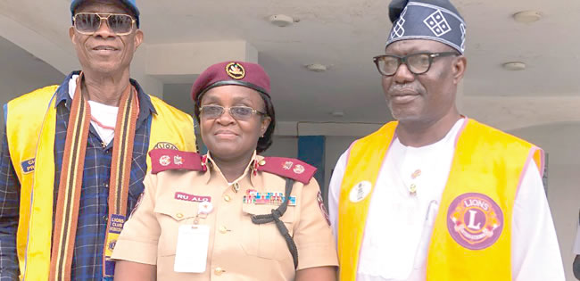 Lions Club offers FRSC officials