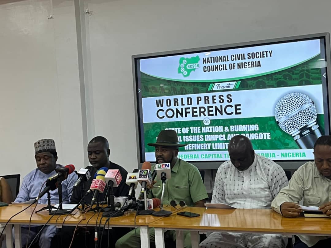 Dangote refinery: Civil society council demands transparency in PMS pricing