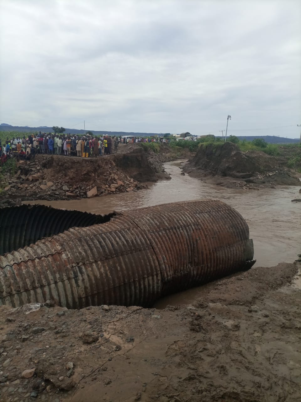 Motorists stranded as flood cuts off Gombe-Yola highway