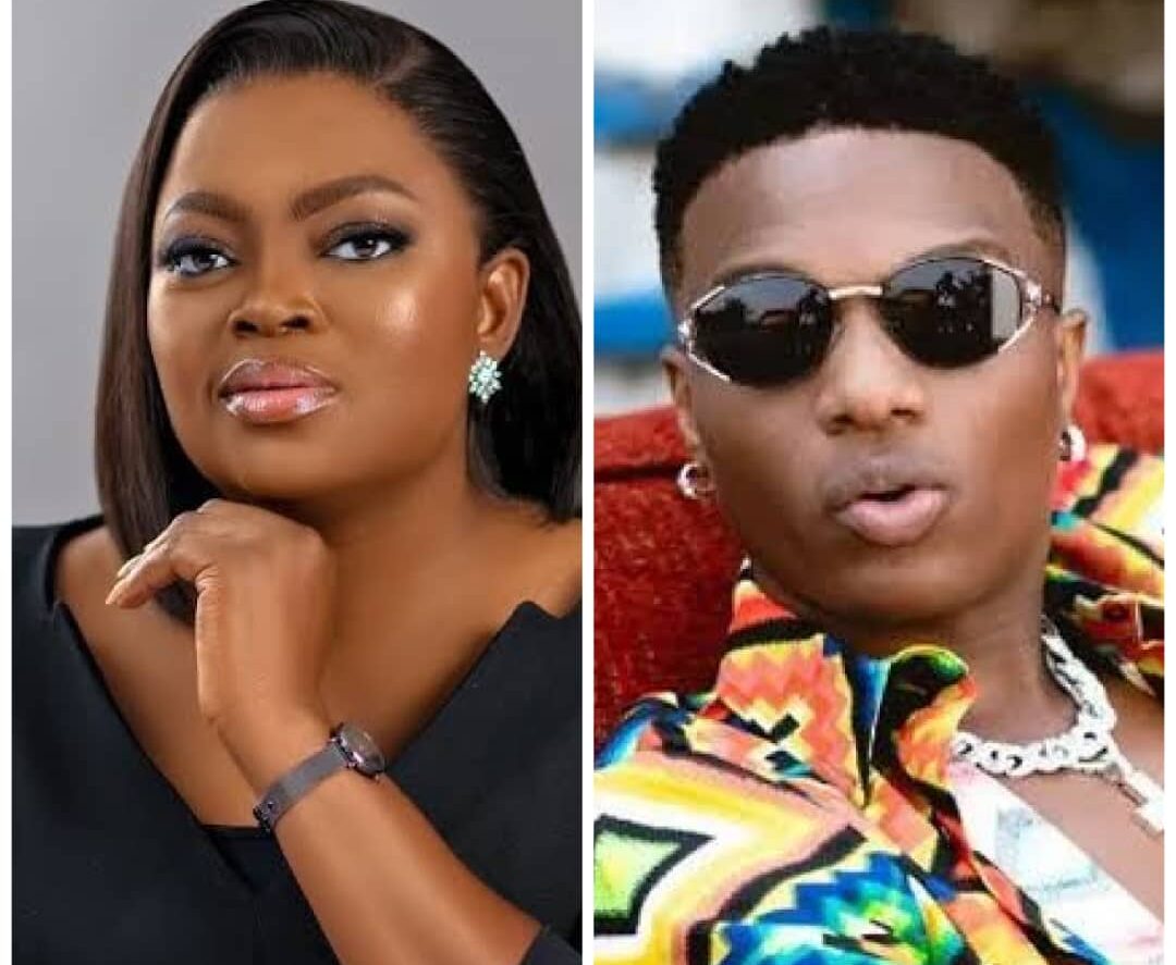 Funke Akindele sparks collaboration rumours with Wizkid