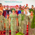 Tinubu's wife unveils 'national unity fabric' for October 1st celebration
