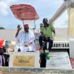 Sasakawa facilitates deployment of 12 combine harvesters, smart irrigation system to Kano