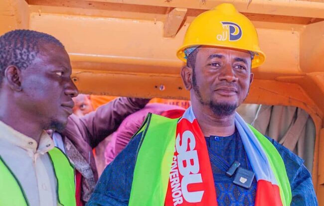 Senator Buba flags construction