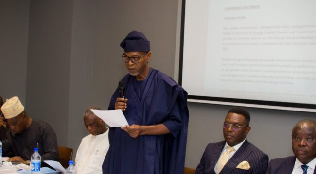 investment firm declares
