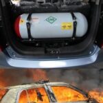 CNG-vehicle's cylinder explodes in Benin