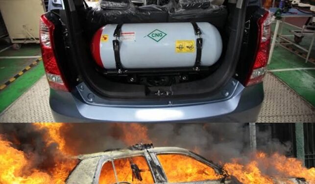 CNG-vehicle's cylinder explodes in Benin