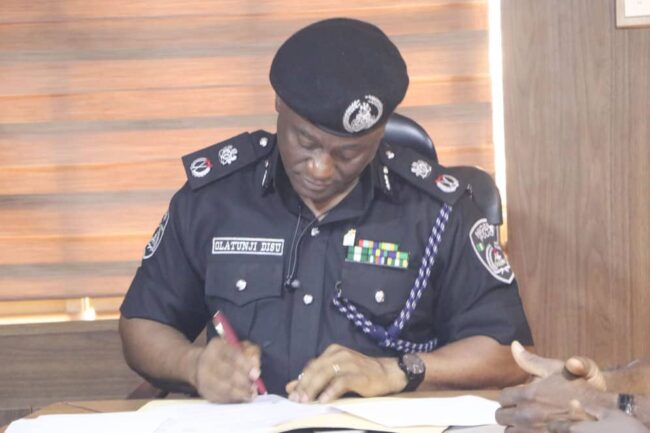 New FCT Police commissioner assumes duty