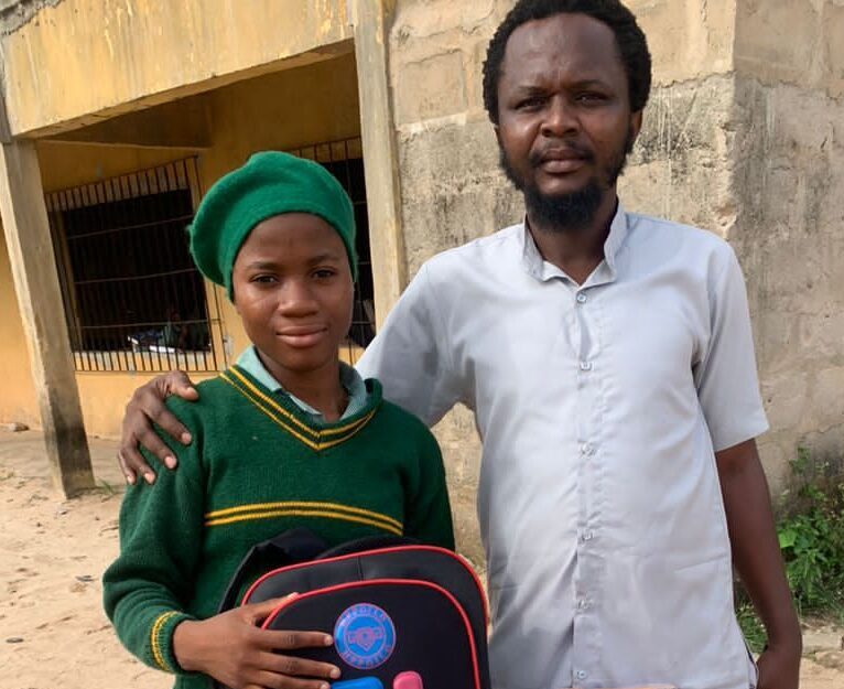 Battered 15-year-old girl secures scholarship