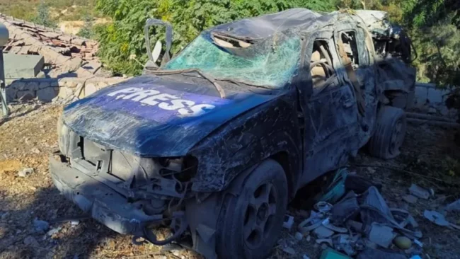 Three Lebanese journalists killed