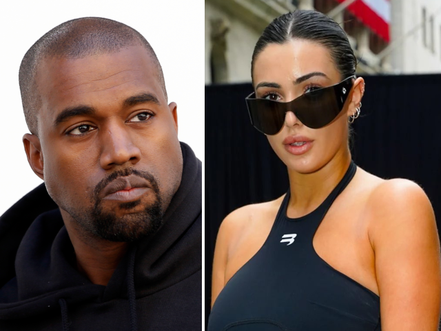 Kanye West and Bianca Censori