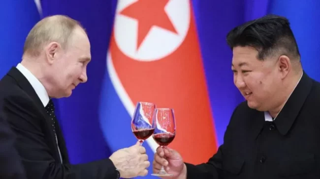 Kim celebrates Putin at 72