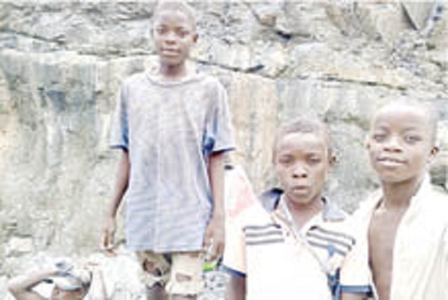 mining devastations in Karu