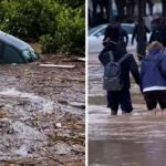 torrential rain in Valencia region
