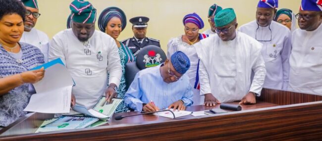 Oyebanji signs anti-land grabbing law, two others