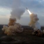 Iran launches ballistic missiles
