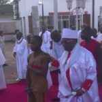 Oba of Benin celebrates new yam festival