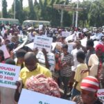 Fuel crisis: Protesters demand resignation of Mele Kyari in Abuja