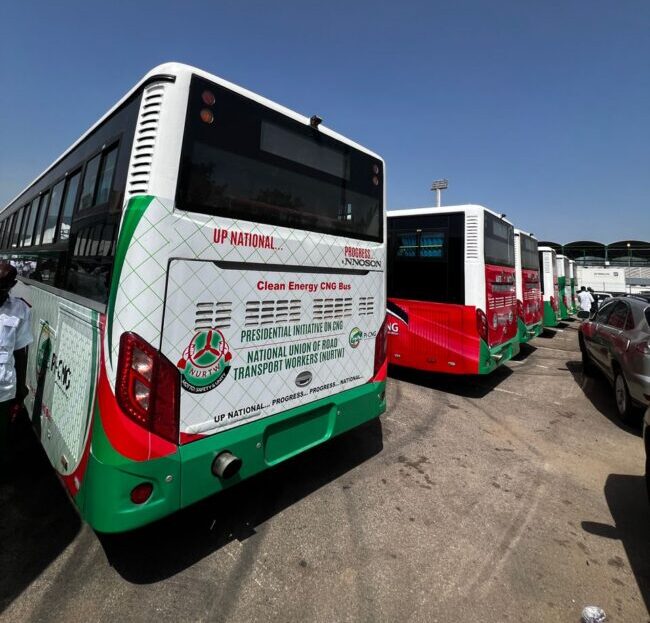 CNG-powered transport scheme